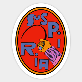 "Suspiria" Hook Sticker